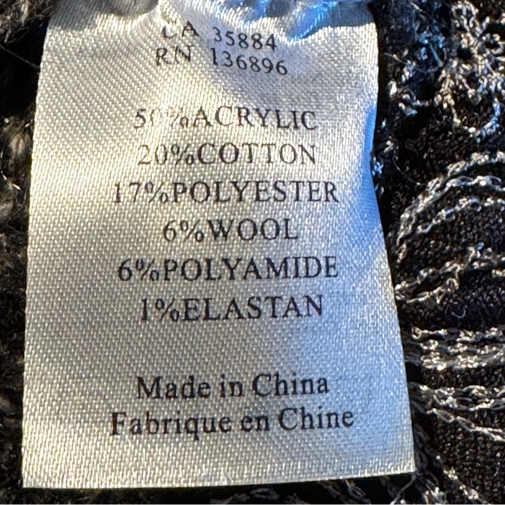 Funsport Women’s Gray Knit Cardigan Size XL - Picture 13 of 16